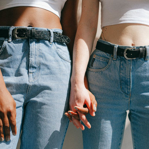 Cotton Sisters Crop Top Oberteil in Weiß aus Baumwolle – Bild 2