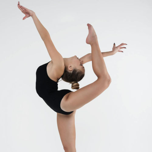 Humanic Badeanzug in Schwarzer Knitteroptik – Bild 2